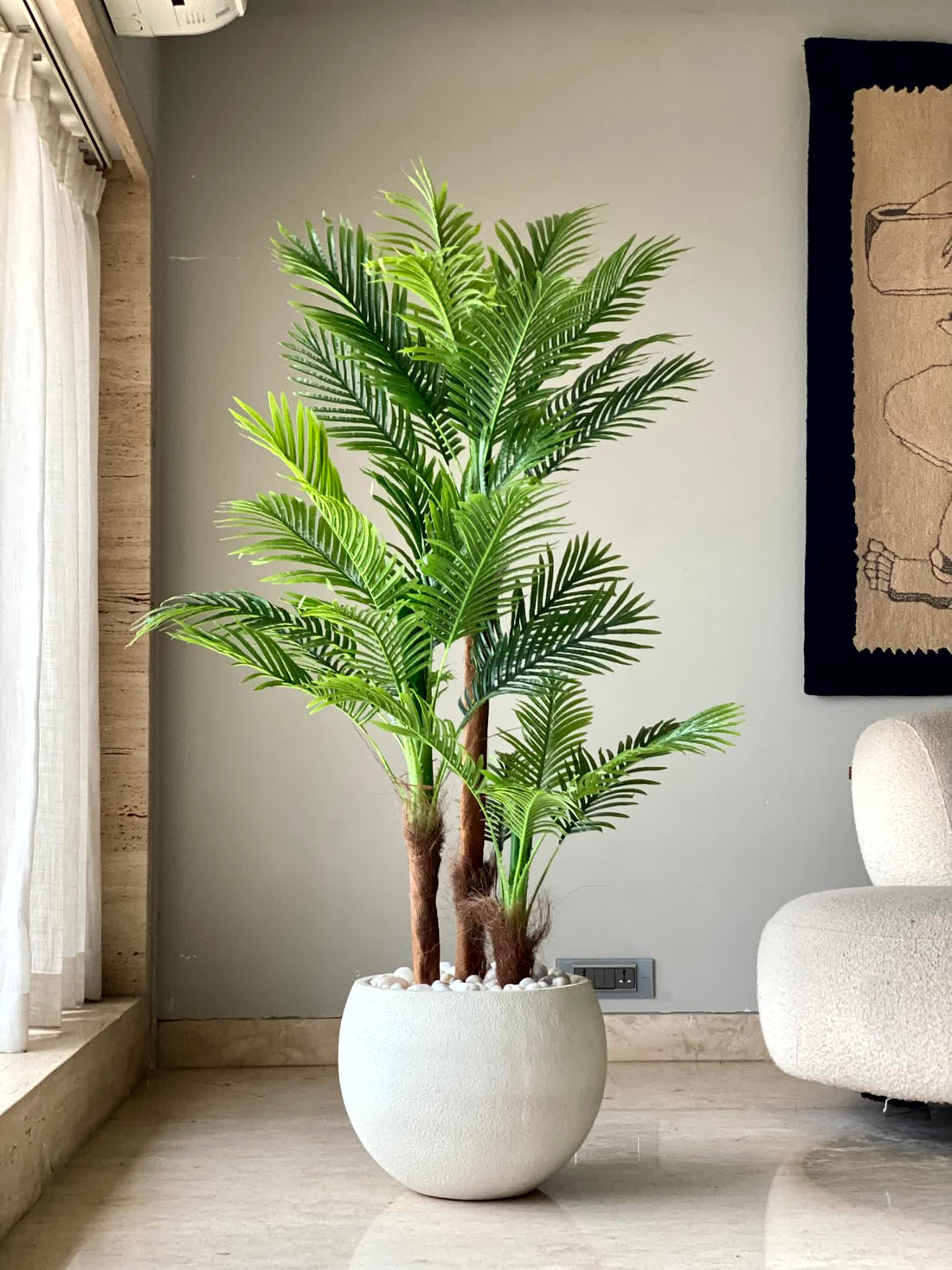 Artificial Verdant Areca Palm - 5 Feet