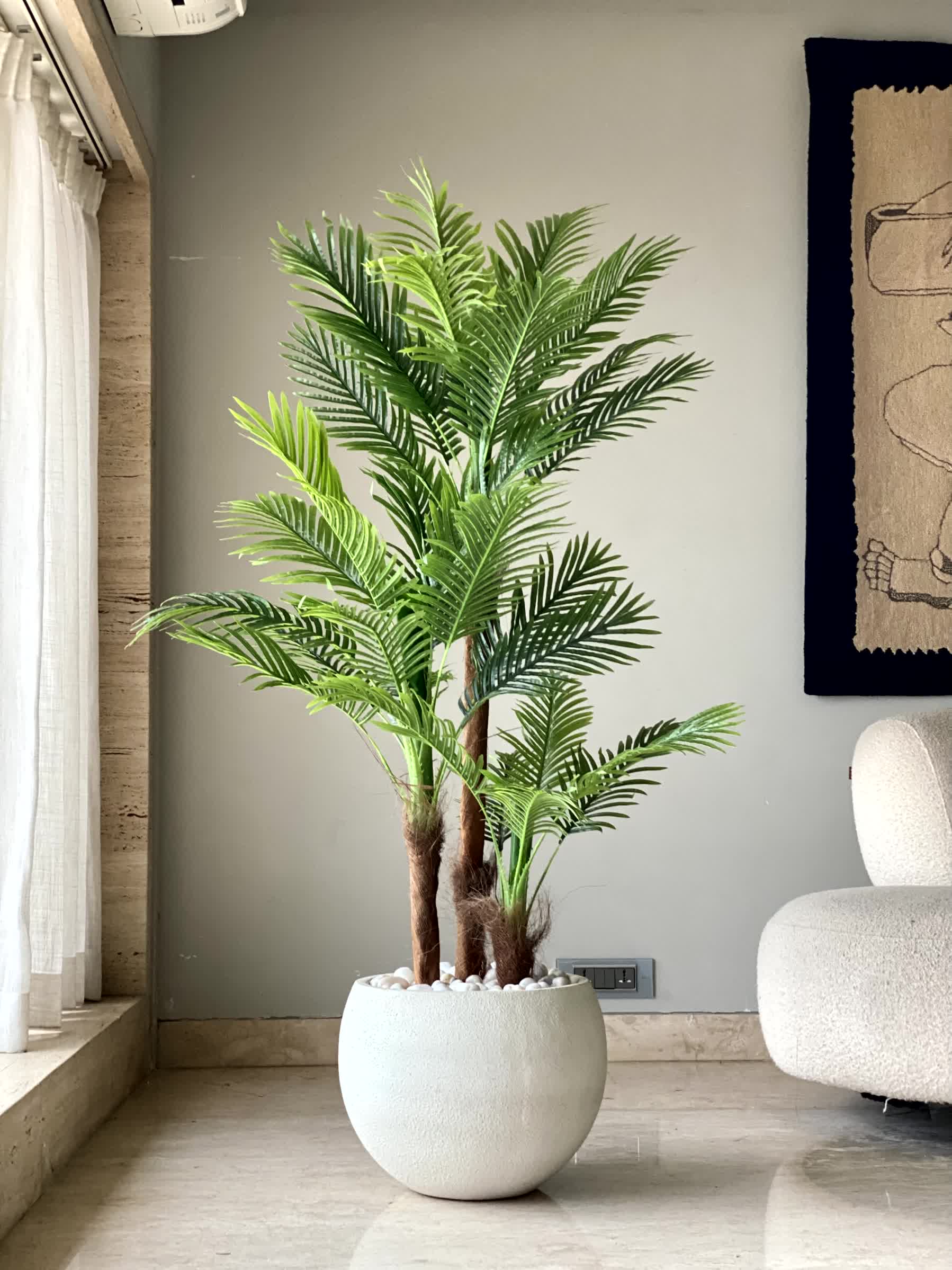Artificial Verdant Areca Palm - 5 Feet