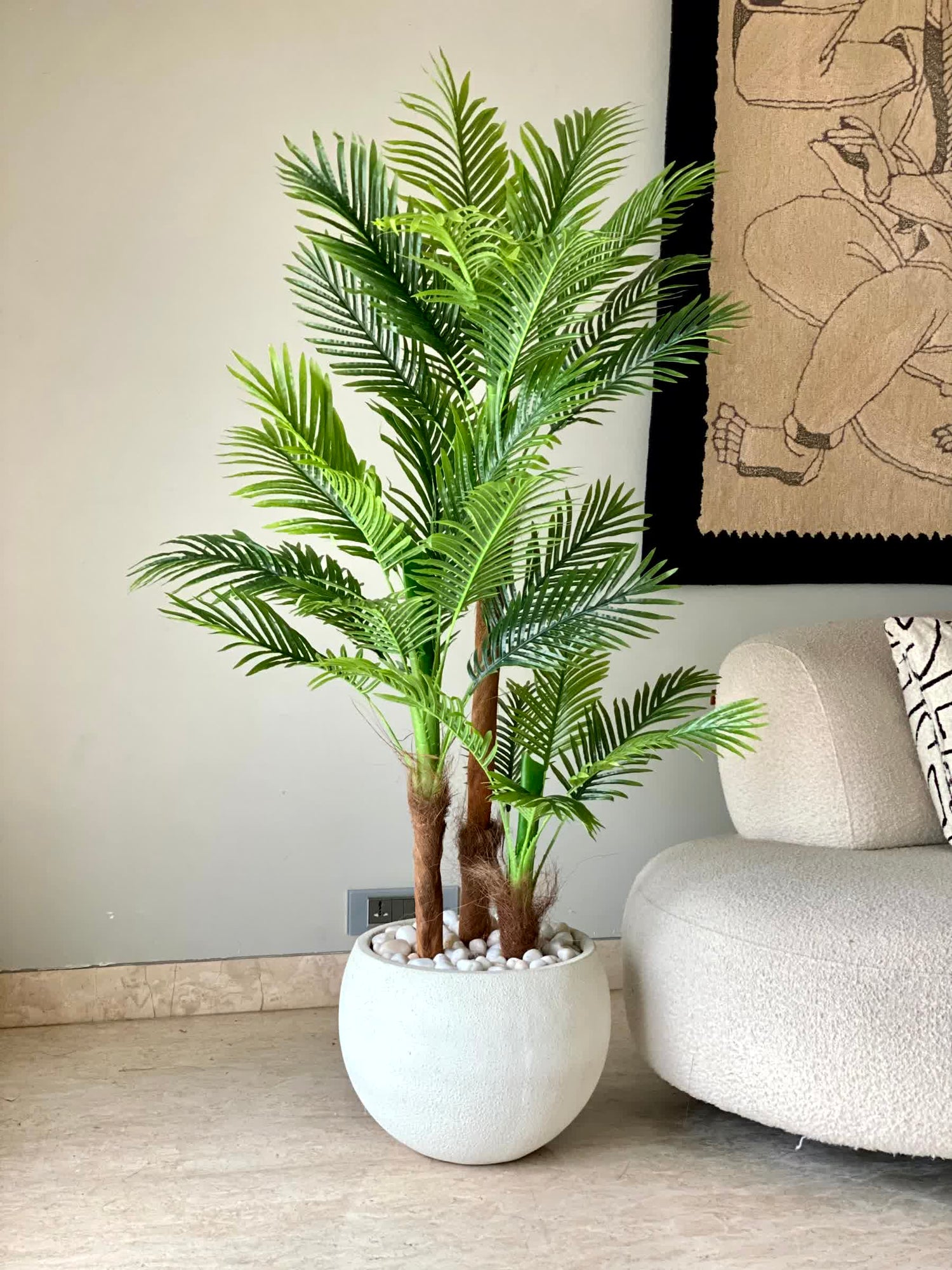 Artificial Verdant Areca Palm - 5 Feet