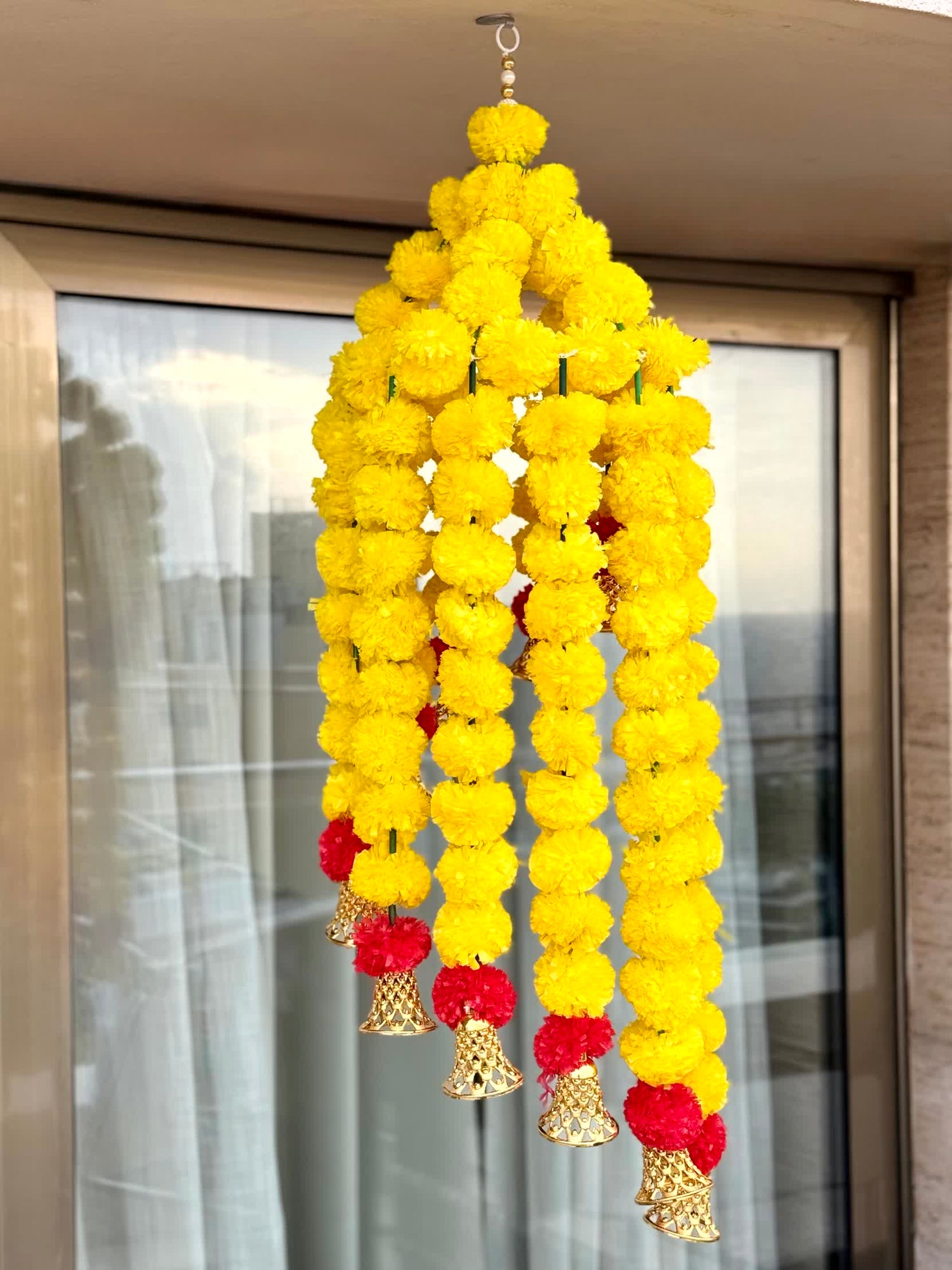 Festive Marigold Jhoomar