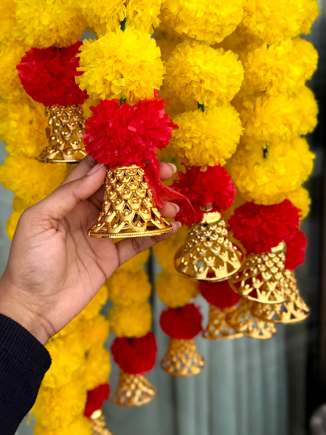 Festive Marigold Jhoomar