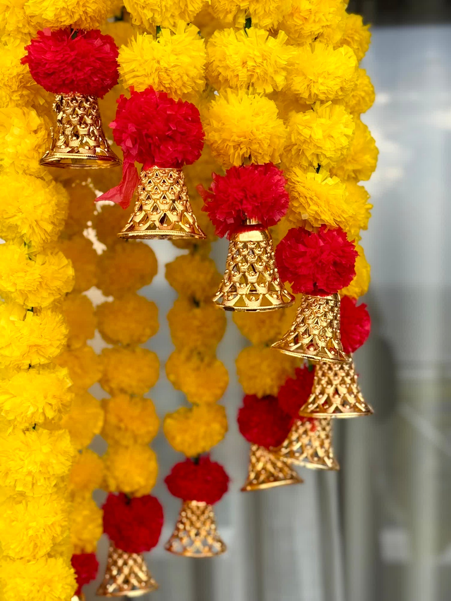 Festive Marigold Jhoomar