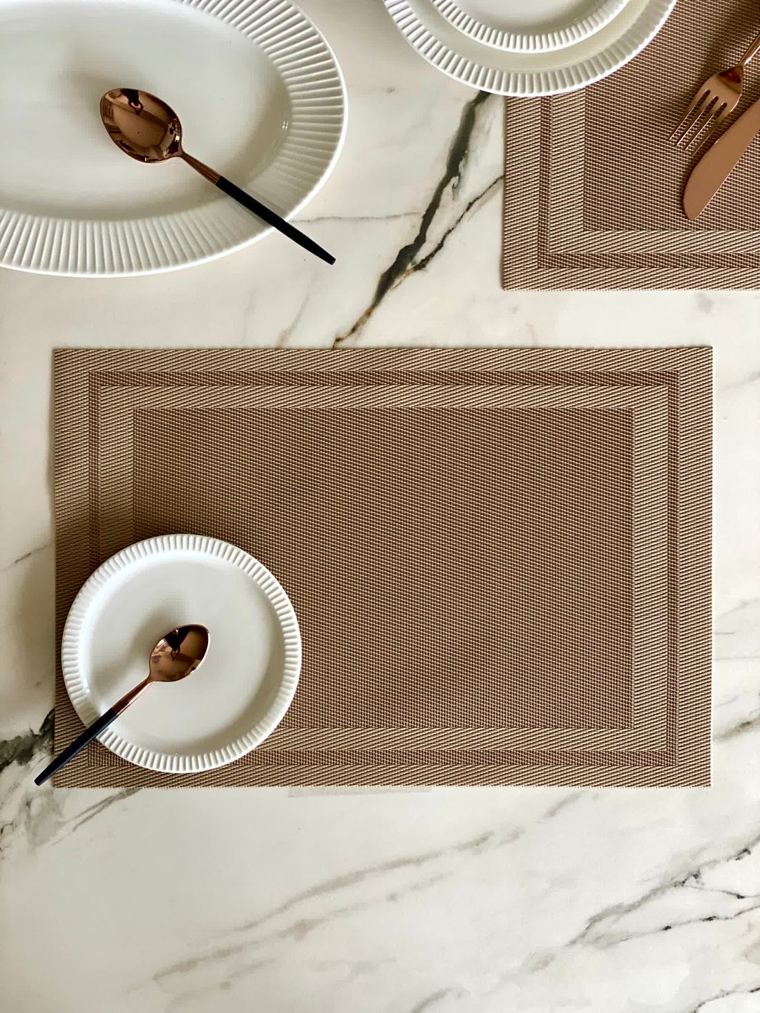 Classic Table Mats - Beige (Set of 6)