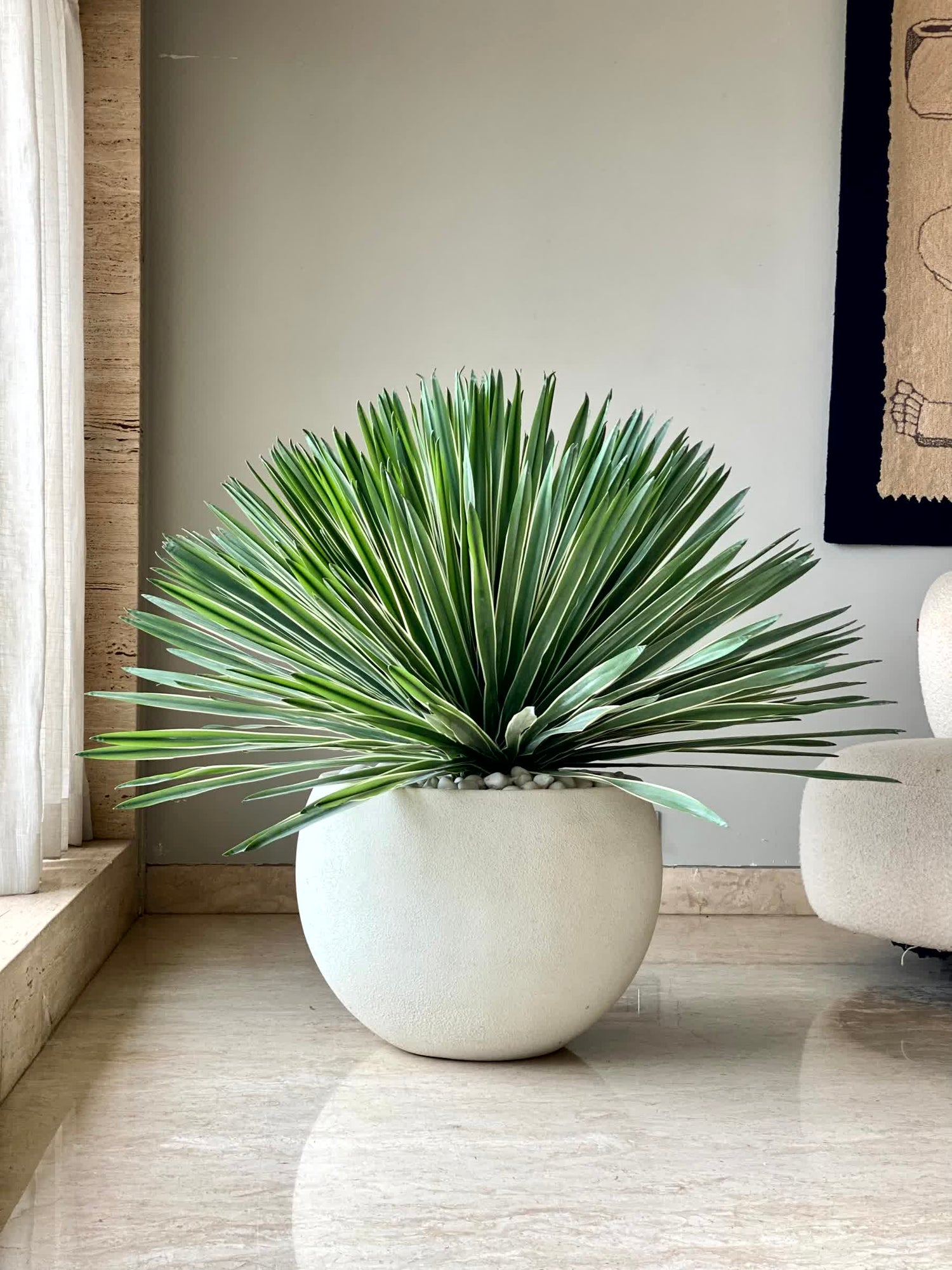 Artificial Gloriosa Yucca Plant - 2.8 Feet