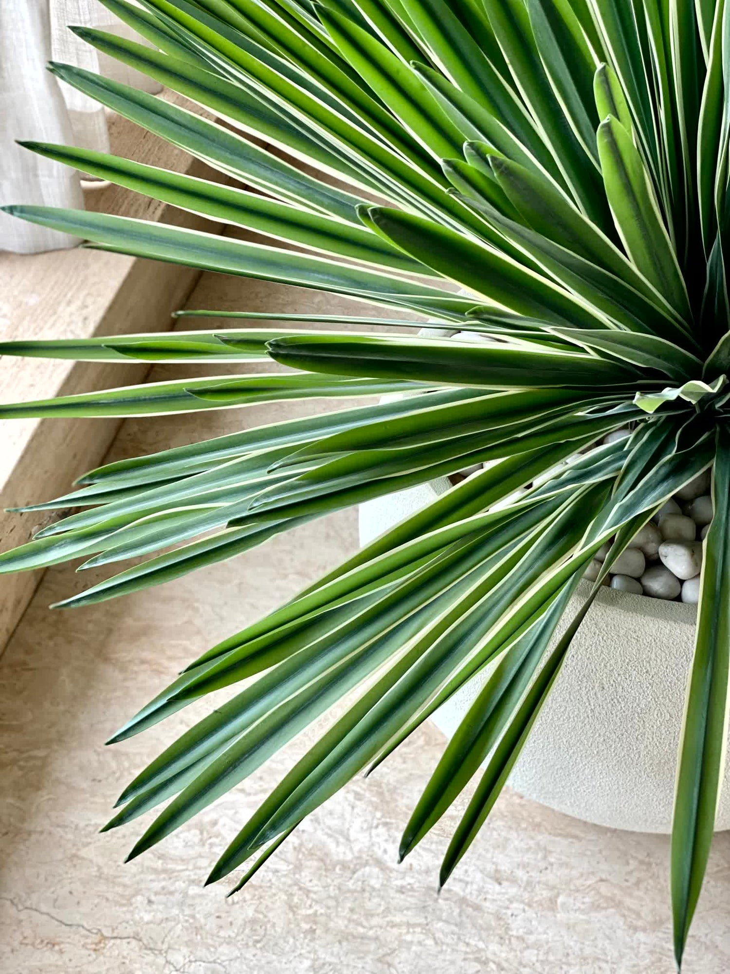 Artificial Gloriosa Yucca Plant - 2.8 Feet
