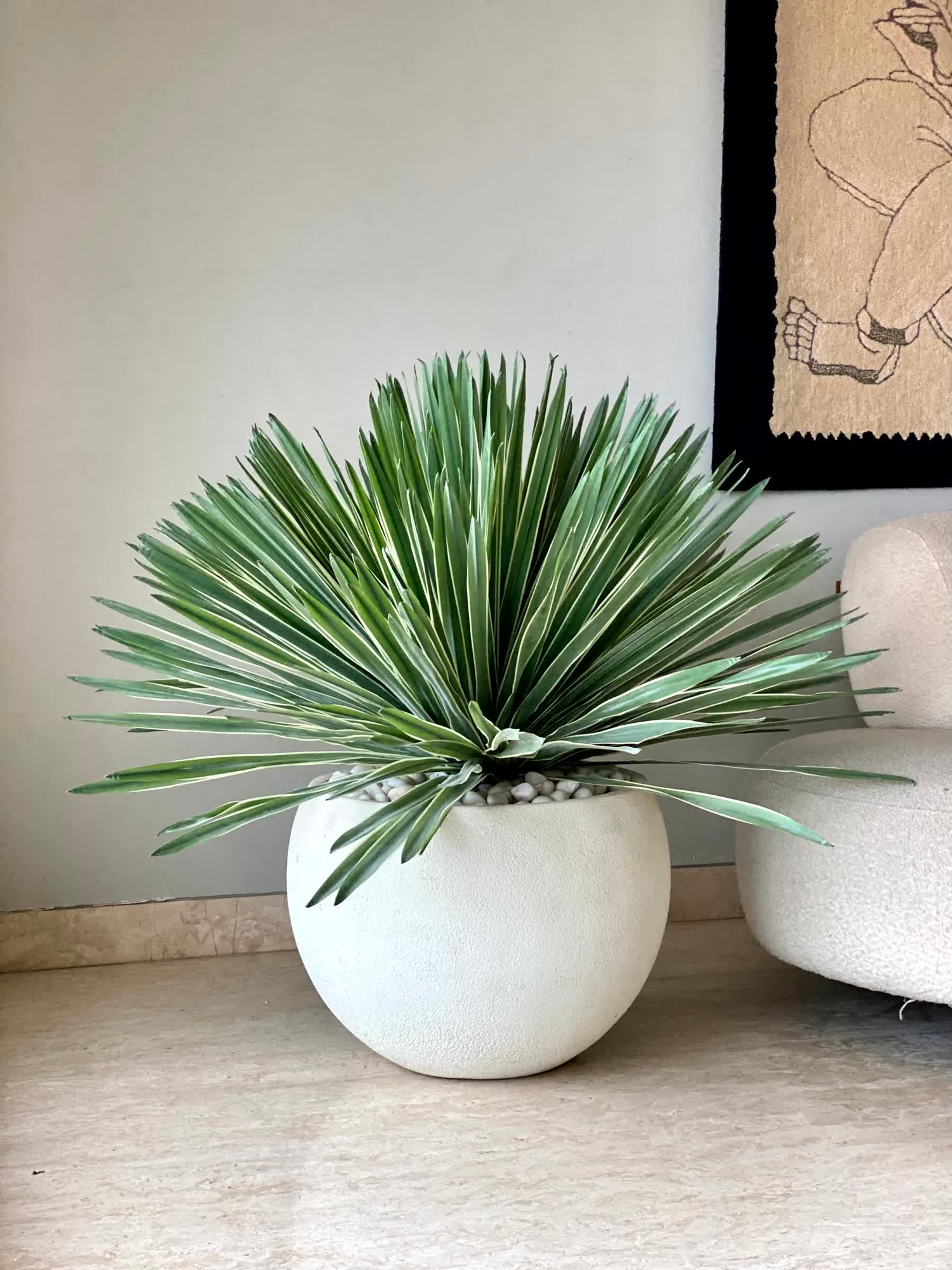 Artificial Gloriosa Yucca Plant - 2.8 Feet