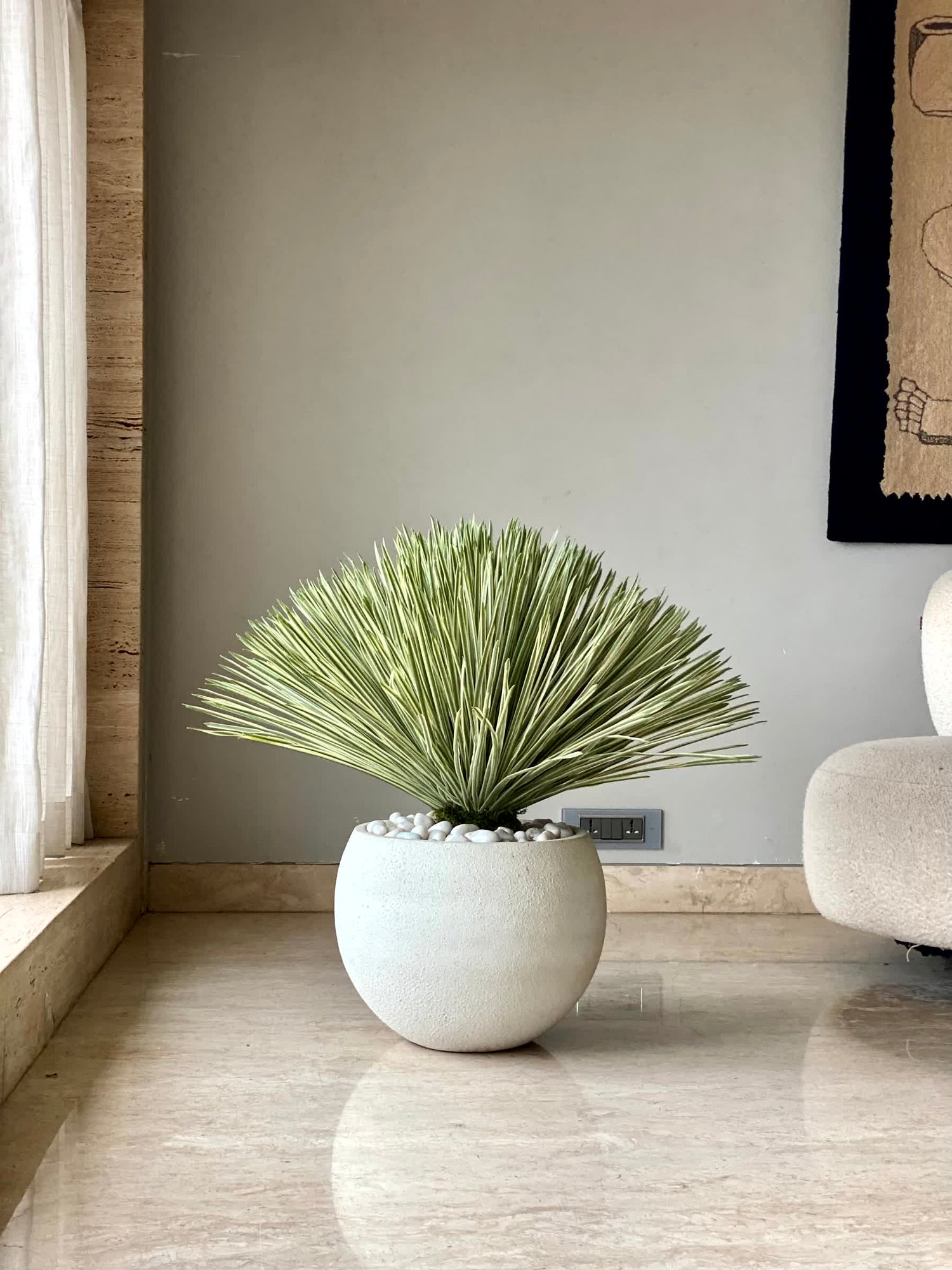 Artificial Beaked Yucca Plant - 2.4 Feet