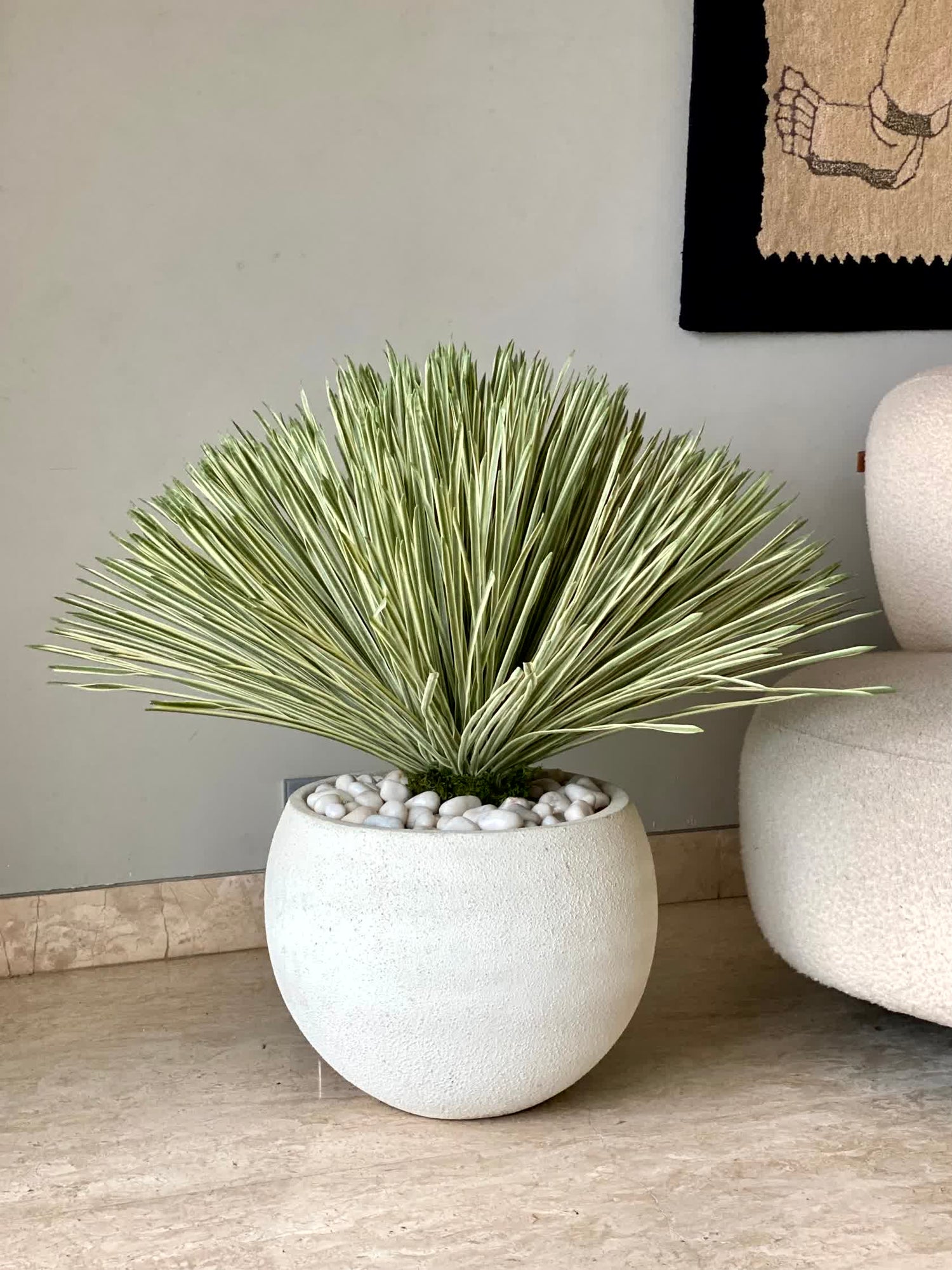 Artificial Beaked Yucca Plant - 2.4 Feet