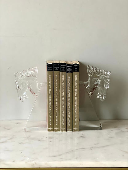 Stallion Crystal Bookend - Set of 2