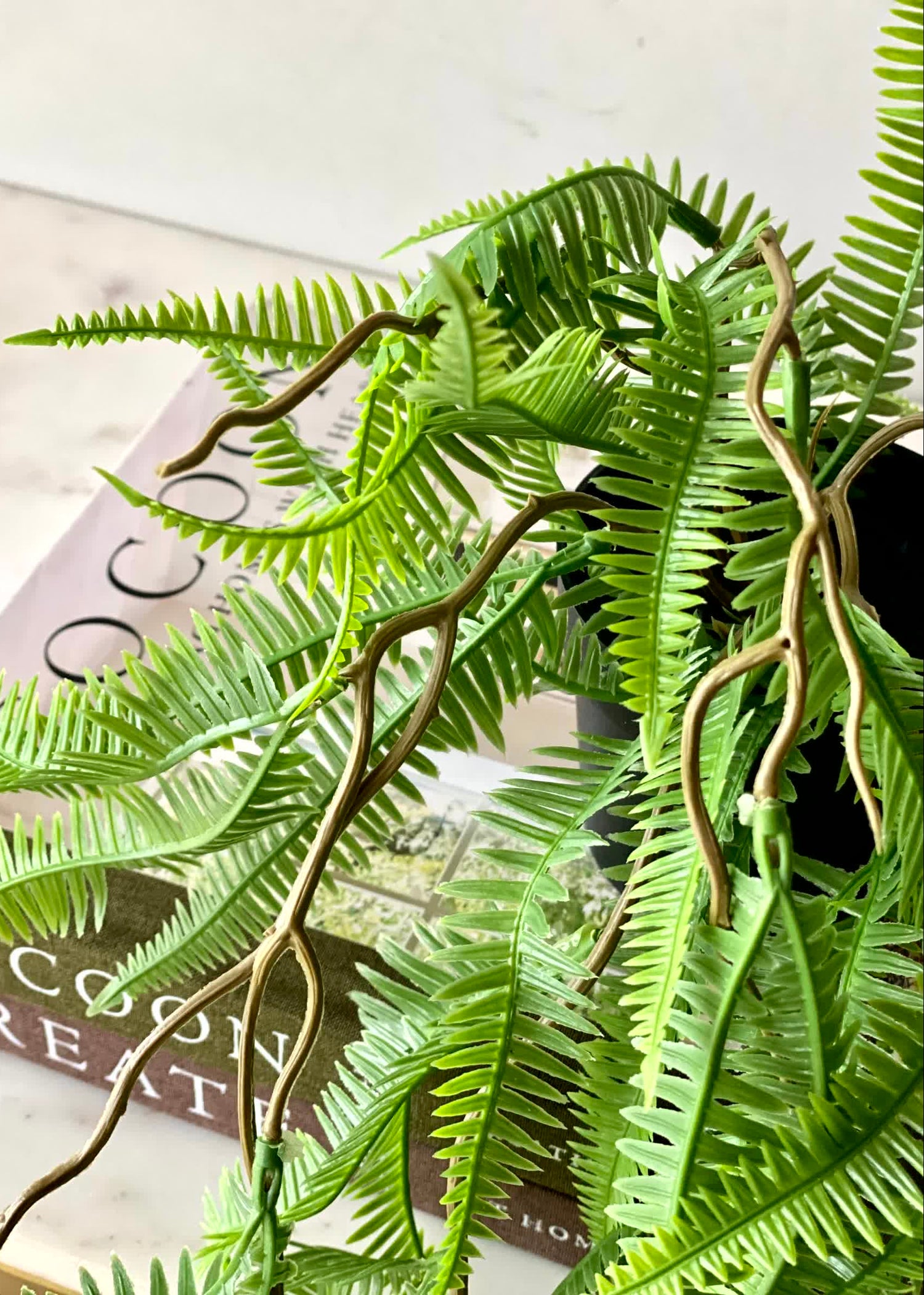 Artificial Boston Hanging  Fern
