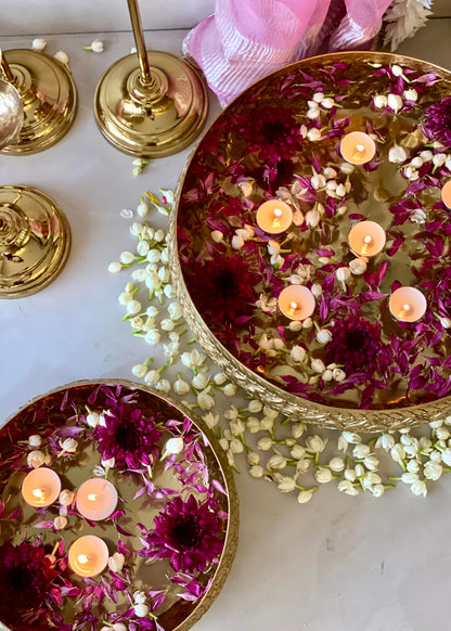 Noor Gold Urli - Large