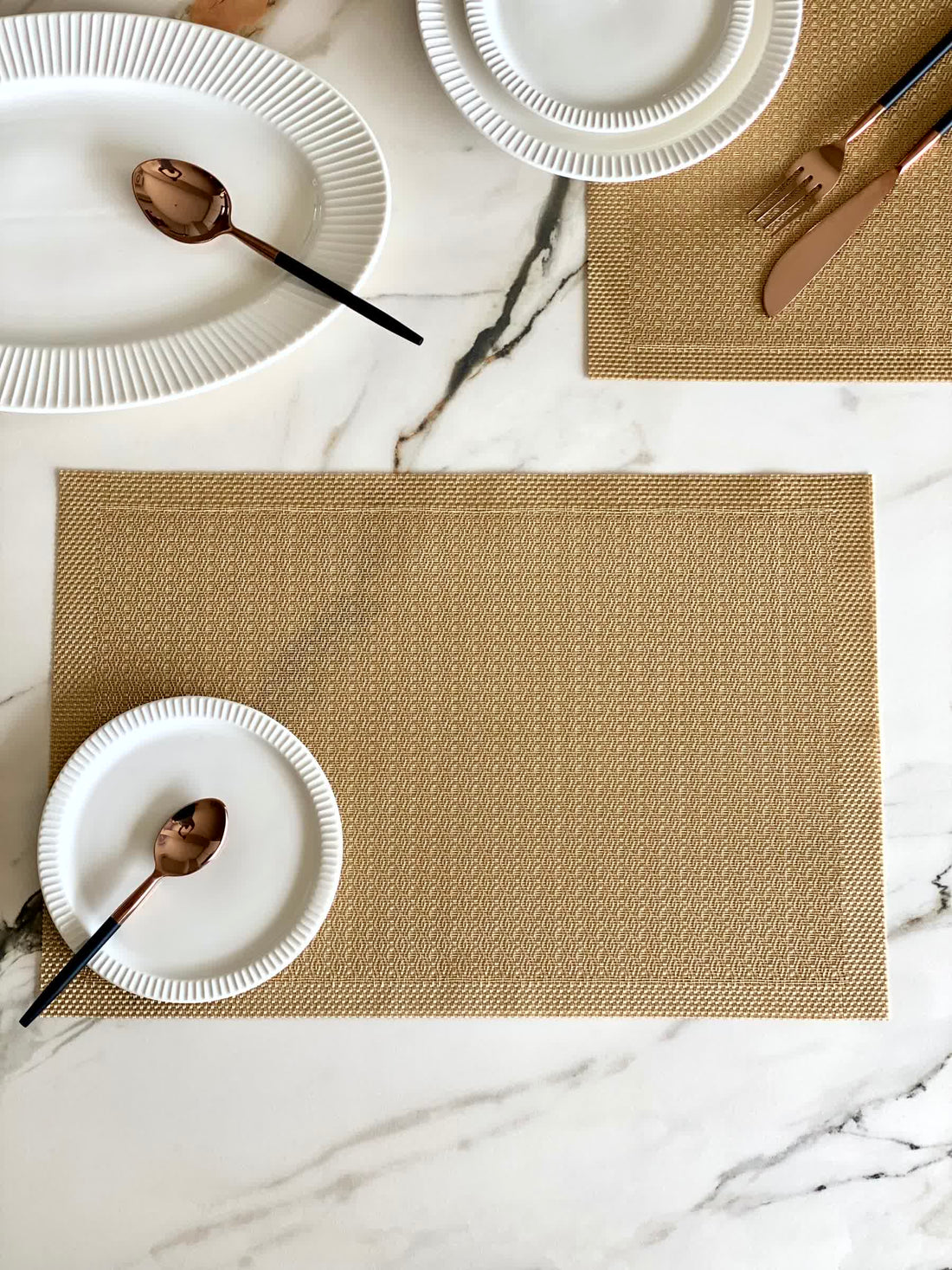 Symphony Table Mats - Gold (Set of 6)