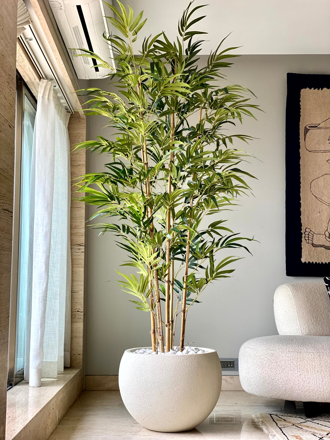 Artificial Bamboo Plant - 7.5 Feet