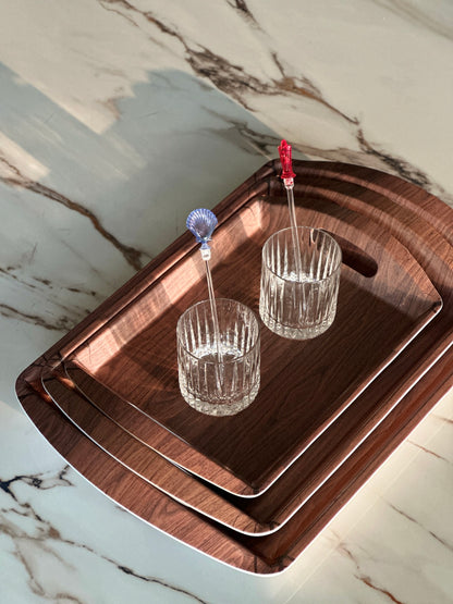 Symphony Tray - Brown (Set of 3)