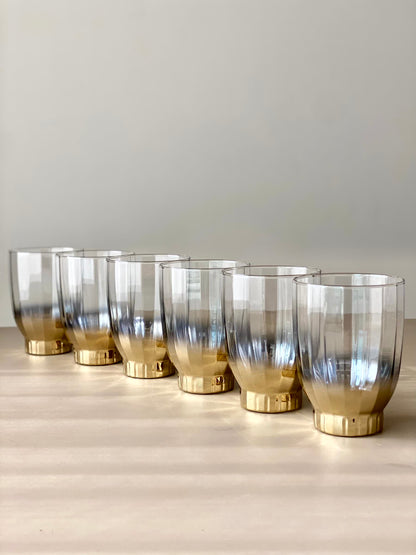 Celestial Vintage Glass (Set Of 6) - Gold