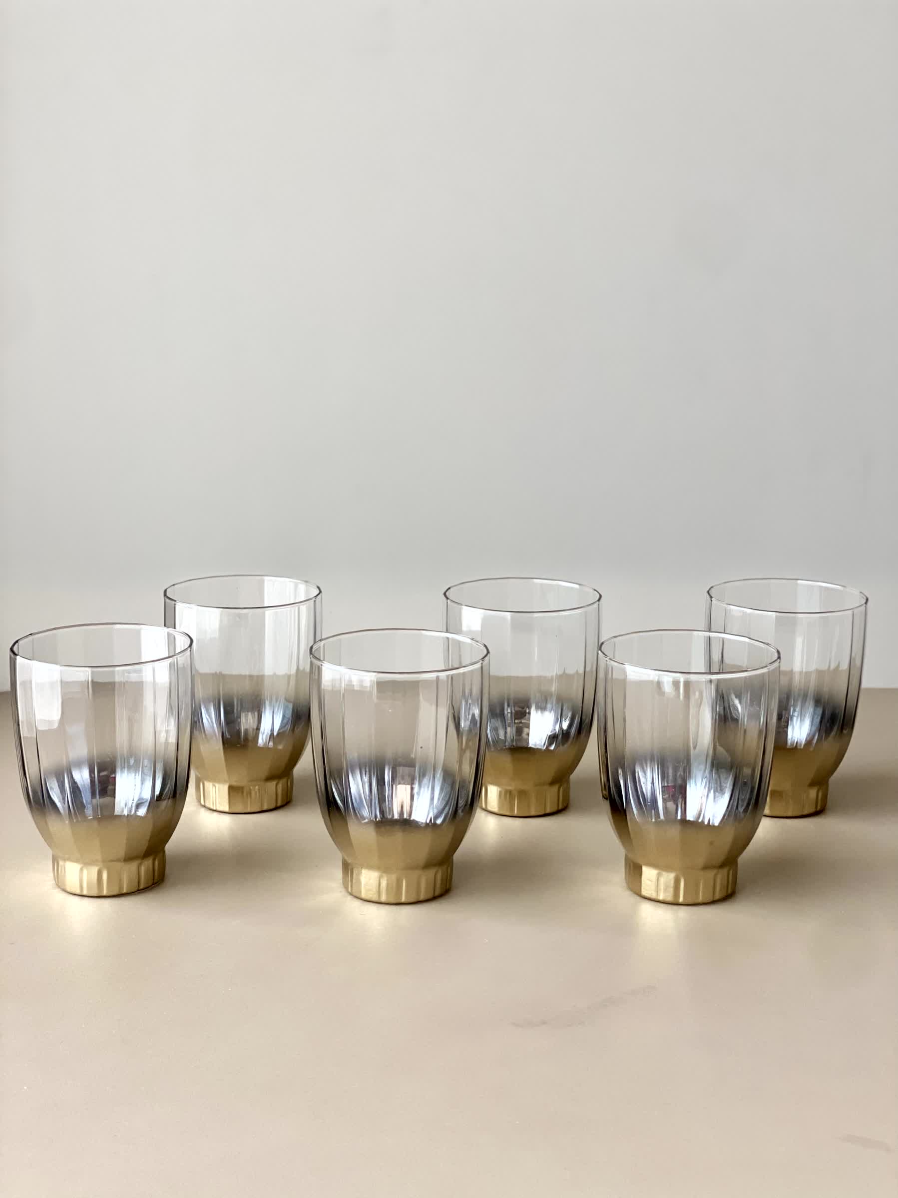 Celestial Vintage Glass (Set Of 6) - Gold