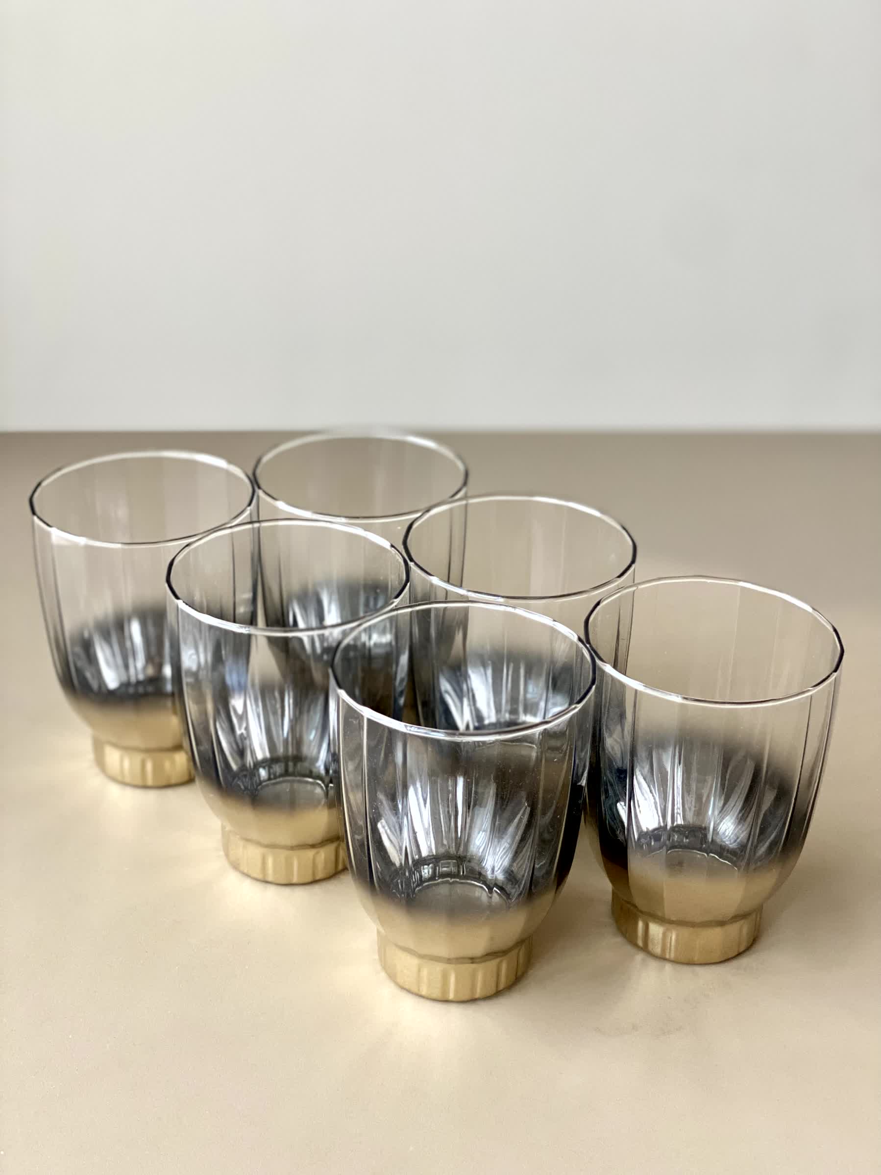 Celestial Vintage Glass (Set Of 6) - Gold