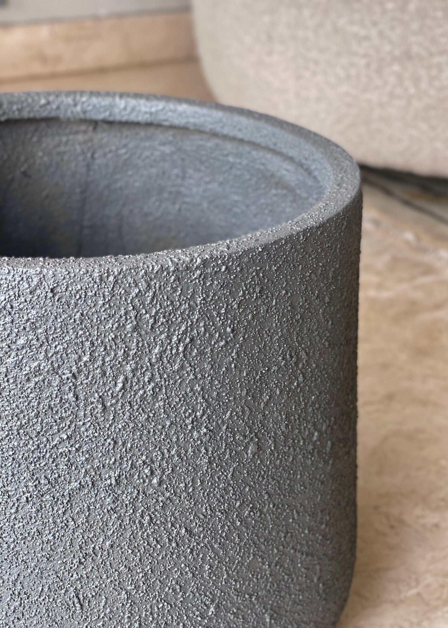 Aalto Planter - Light grey