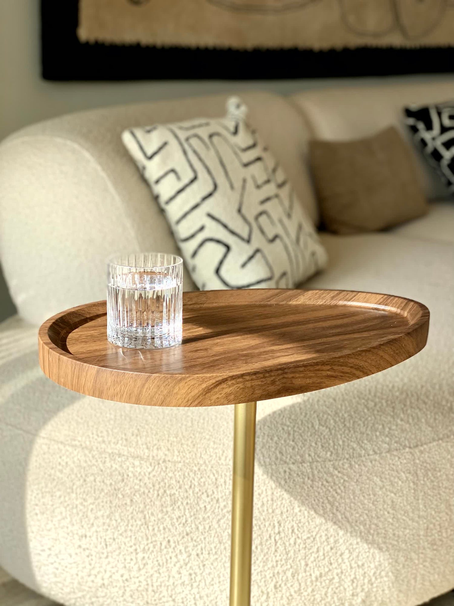 Seoul Drinks Table - Brown