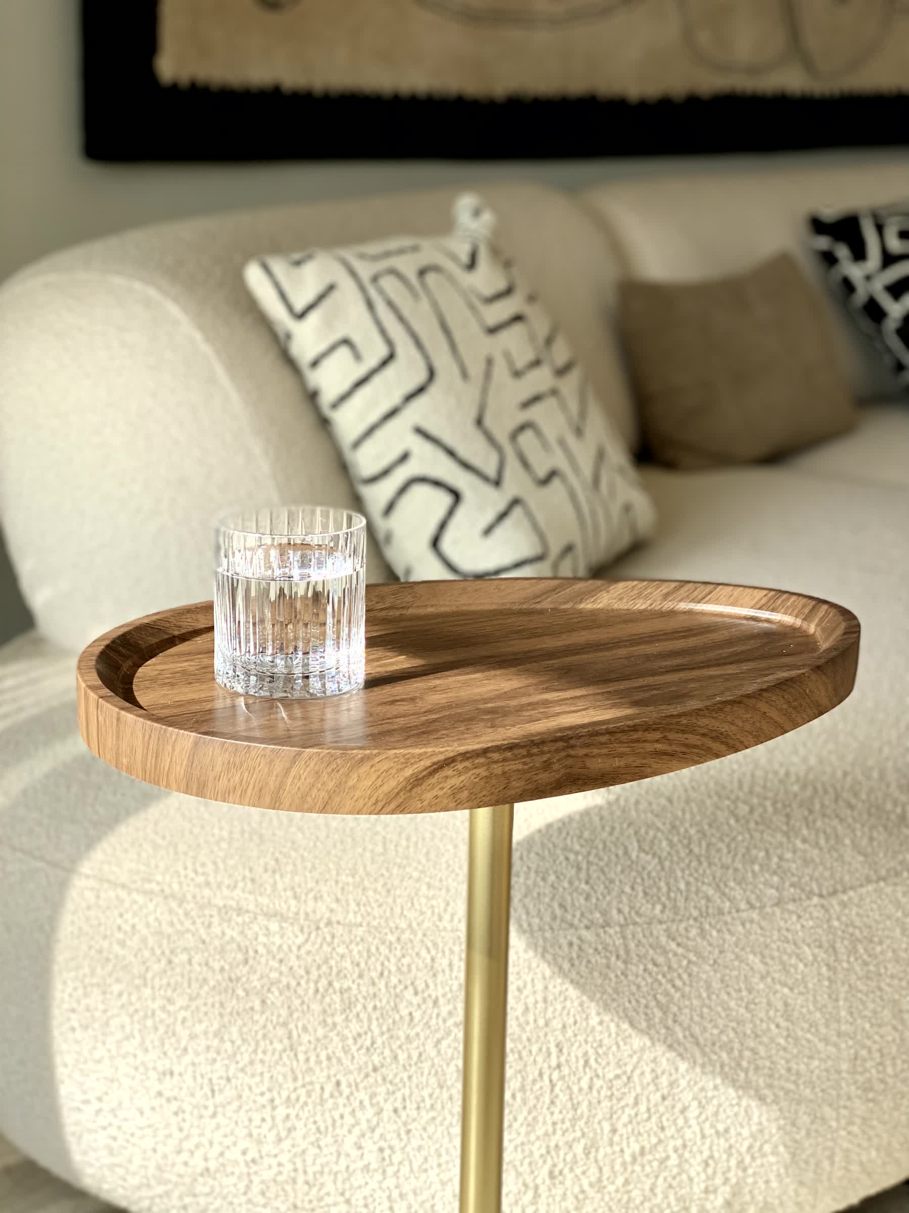 Seoul Drinks Table - Brown