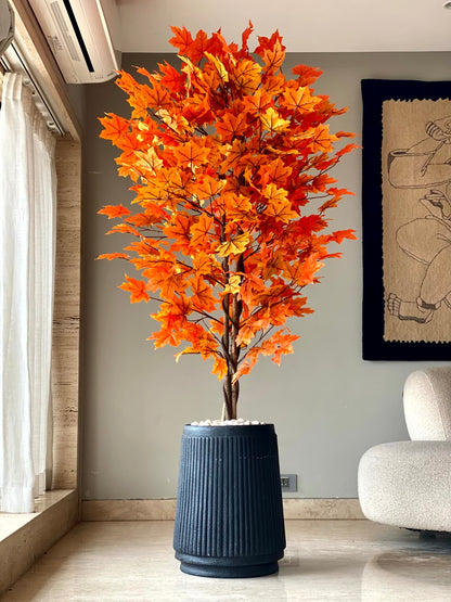 Artificial Autumn Maple Plant - 6 Feet