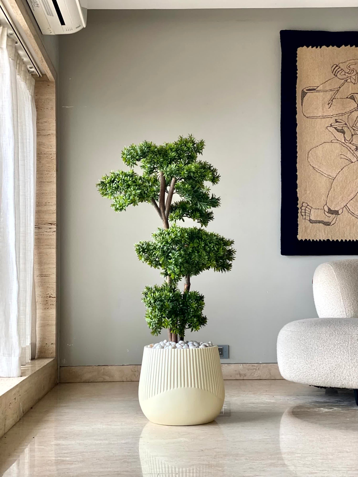 Artificial Pine Plant - 4 Feet