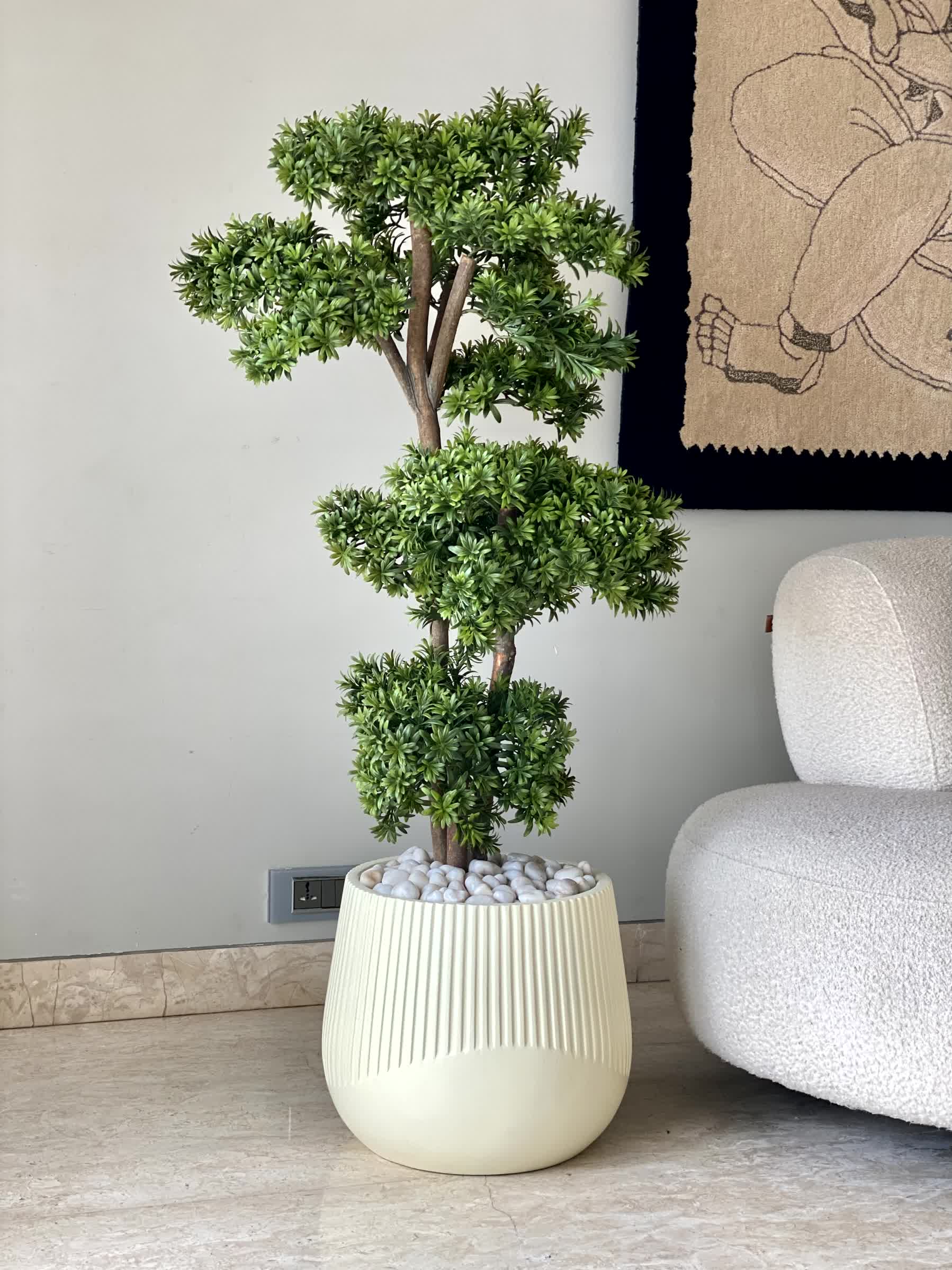 Artificial Pine Plant - 4 Feet