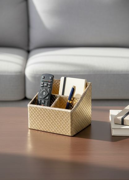 Braided Remote Holder Gold