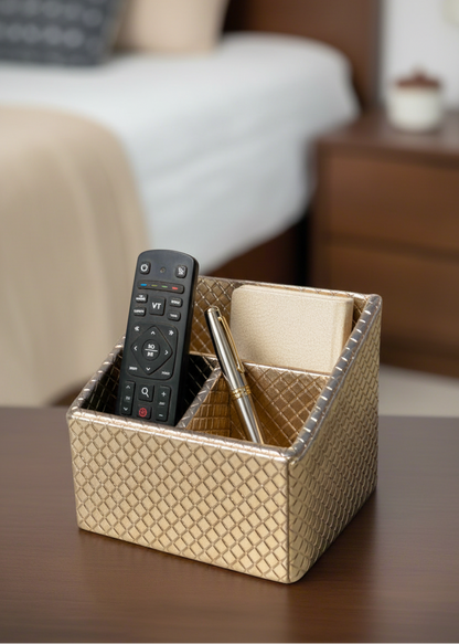 Braided Remote Holder Gold