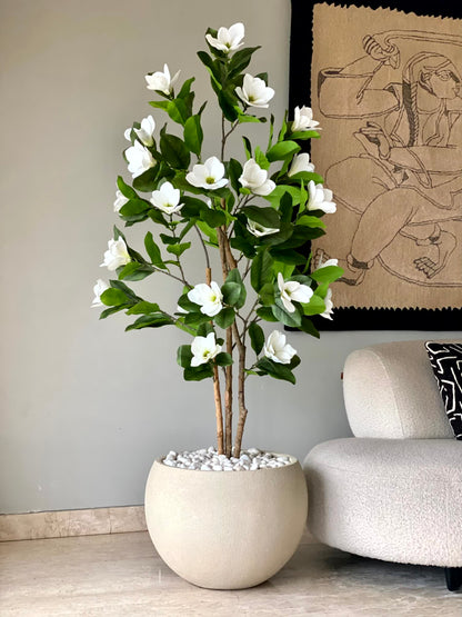 Artificial Magnolia Plant - 6 Feet