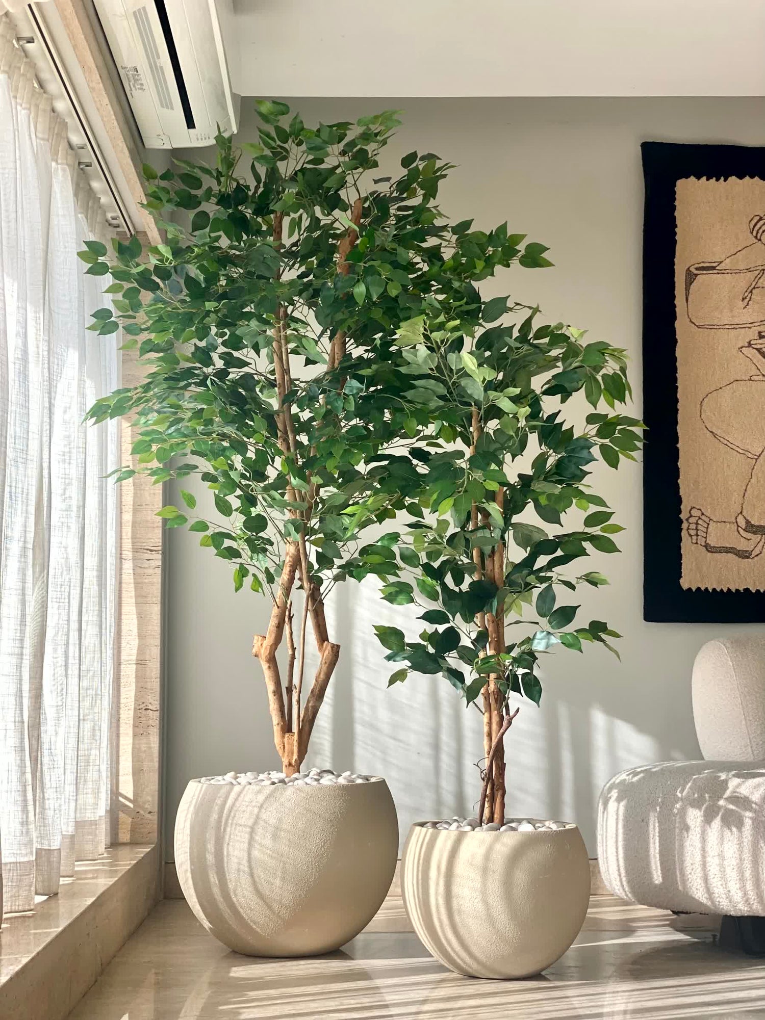 Artificial Grove Ficus Plant - 5 Feet