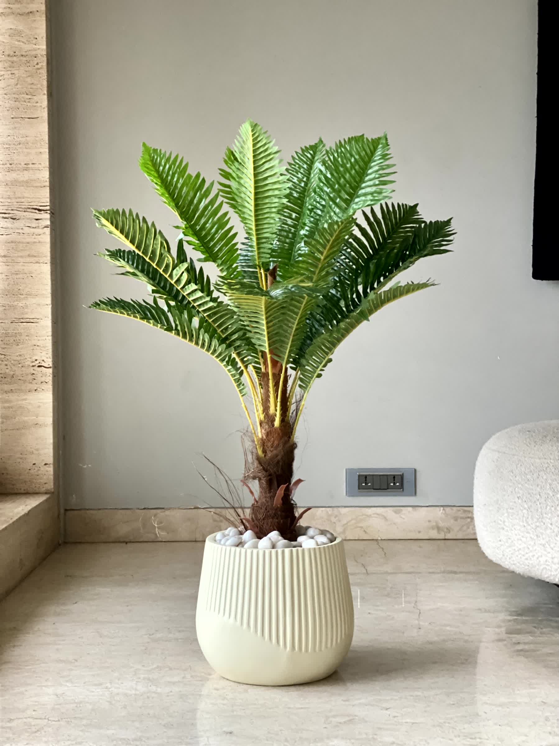 Artificial Tropica Fern Palm Tree -  3 Feet