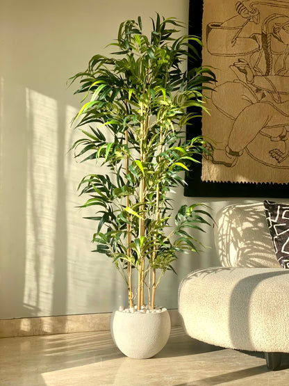 Artificial Lush Bamboo Plant - 5.5 Feet