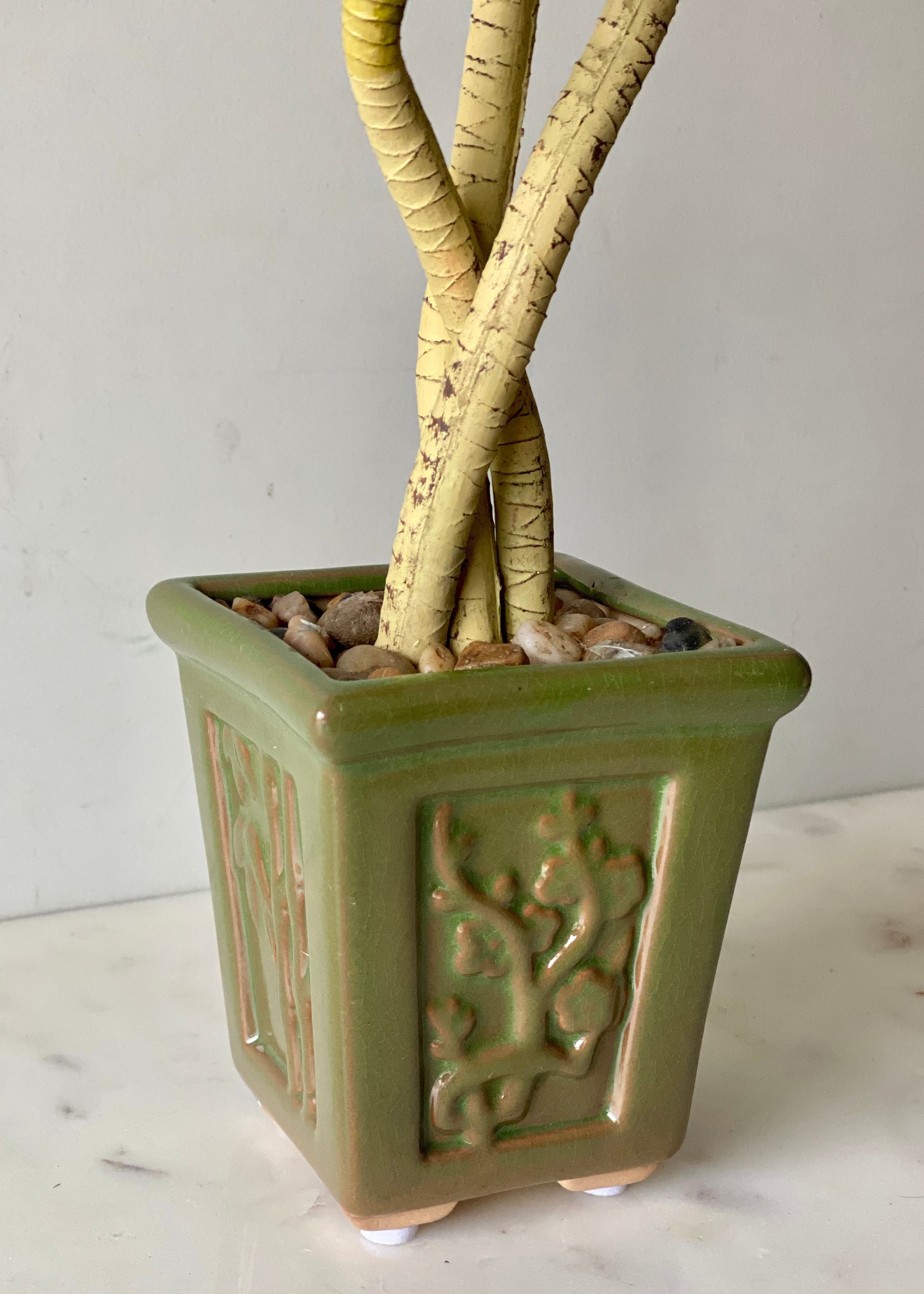 Artificial Green Yucca Plant - 1.4 Feet