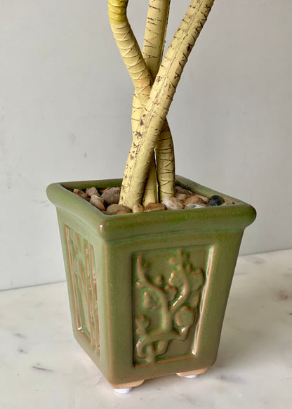 Artificial Green Yucca Plant - 1.4 Feet
