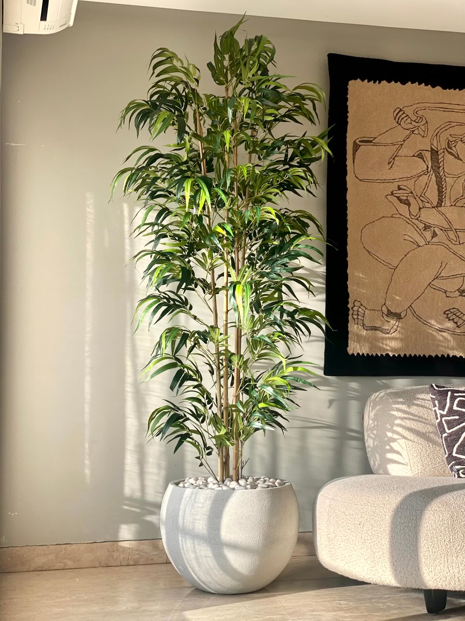 Artificial Lush Bamboo Plant - 7 Feet