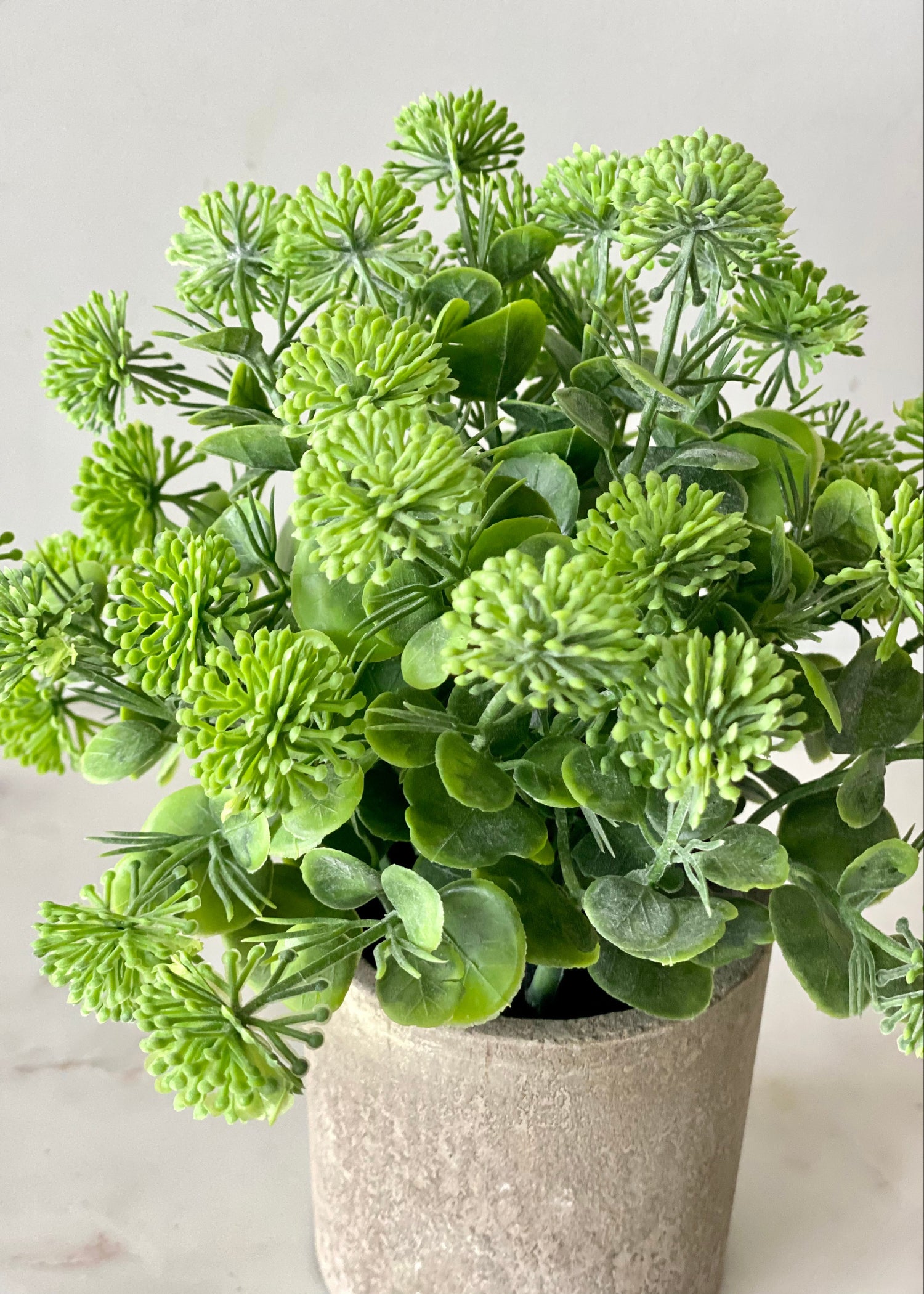 Artificial Sedum Bush Plant