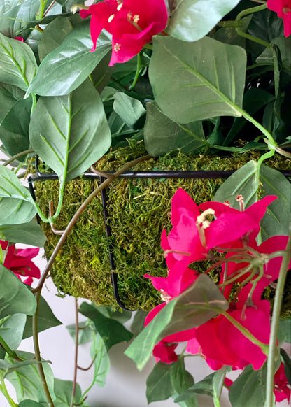 Artificial Bougainvillea Cascade Hanging Plant - 3.2 Feet