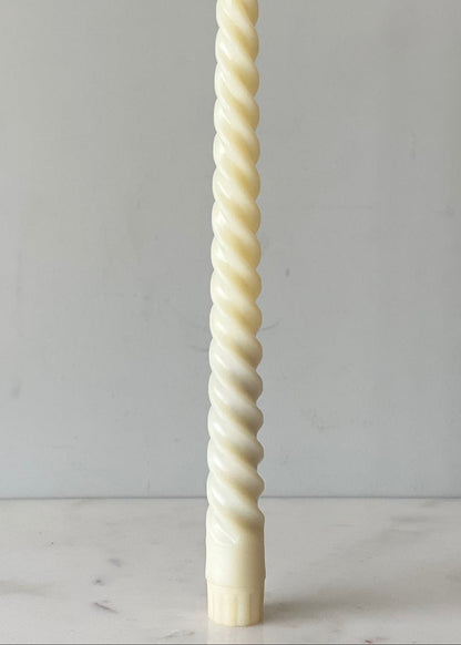 Twisted Taper Candles - Set of 2