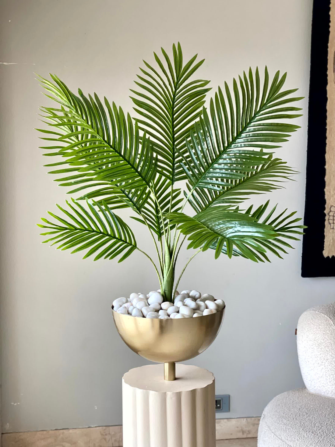 Artificial Tropical Whisper Palm - 2.5 Feet