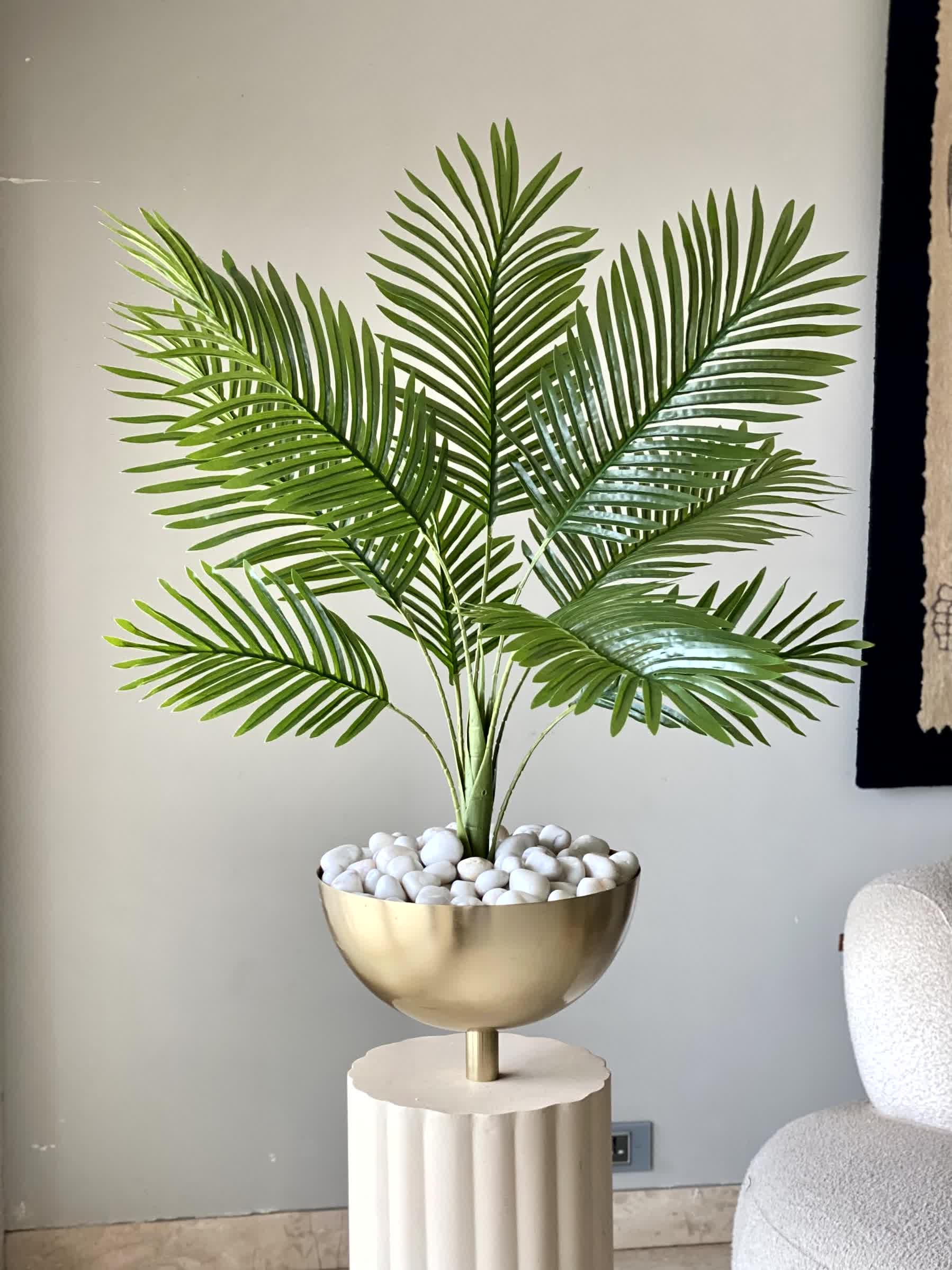 Artificial Tropical Whisper Palm - 2.5 Feet