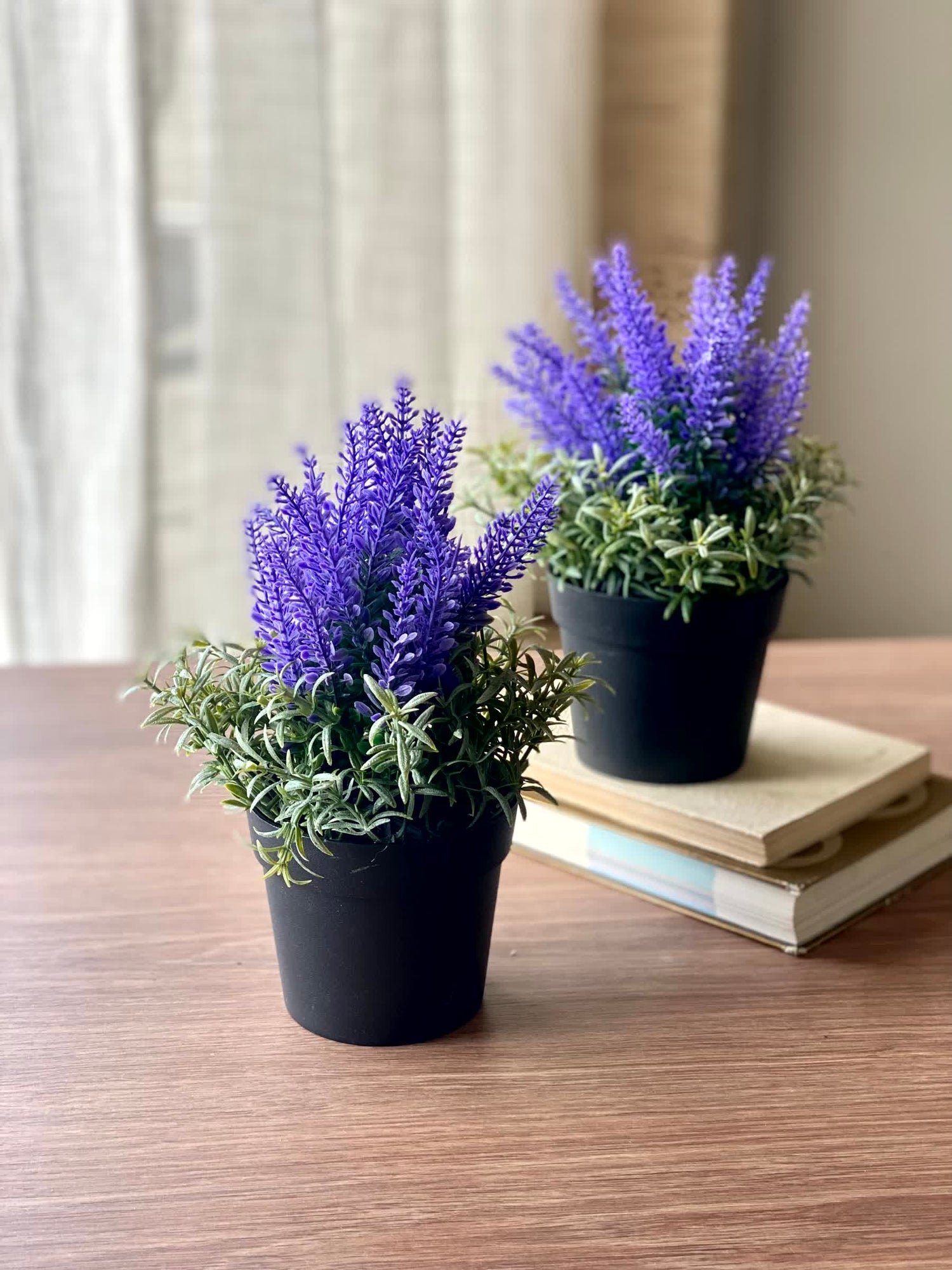 Artificial Lavender Plant - Small (Set of 2)