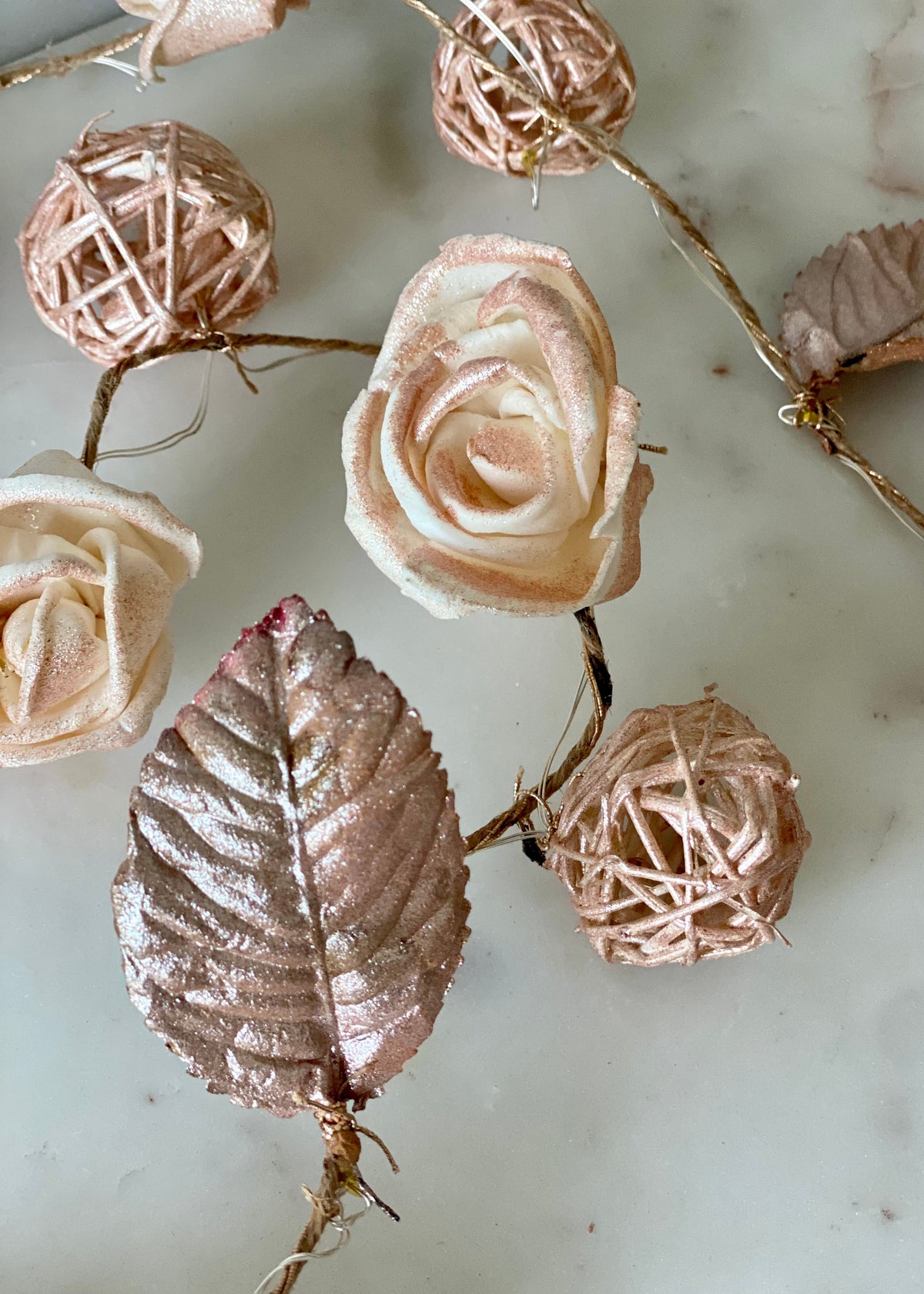 Blossom Garland - Rose Gold