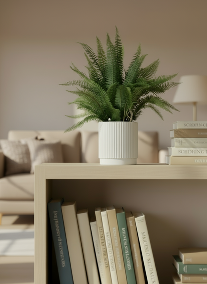 Artificial Lush Fern Plant - Small (Set of 2)