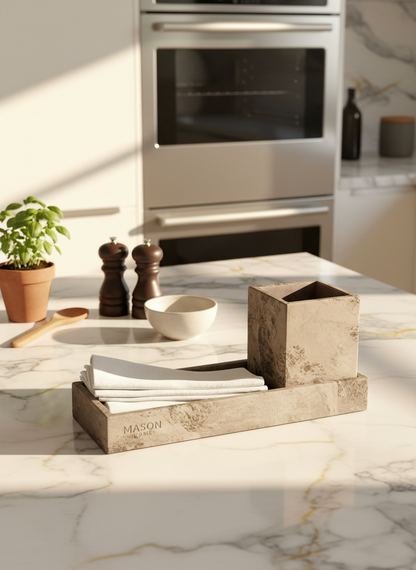 Indo Mocha Pen And Tray Set