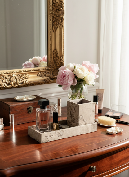 Indo Mocha Pen And Tray Set