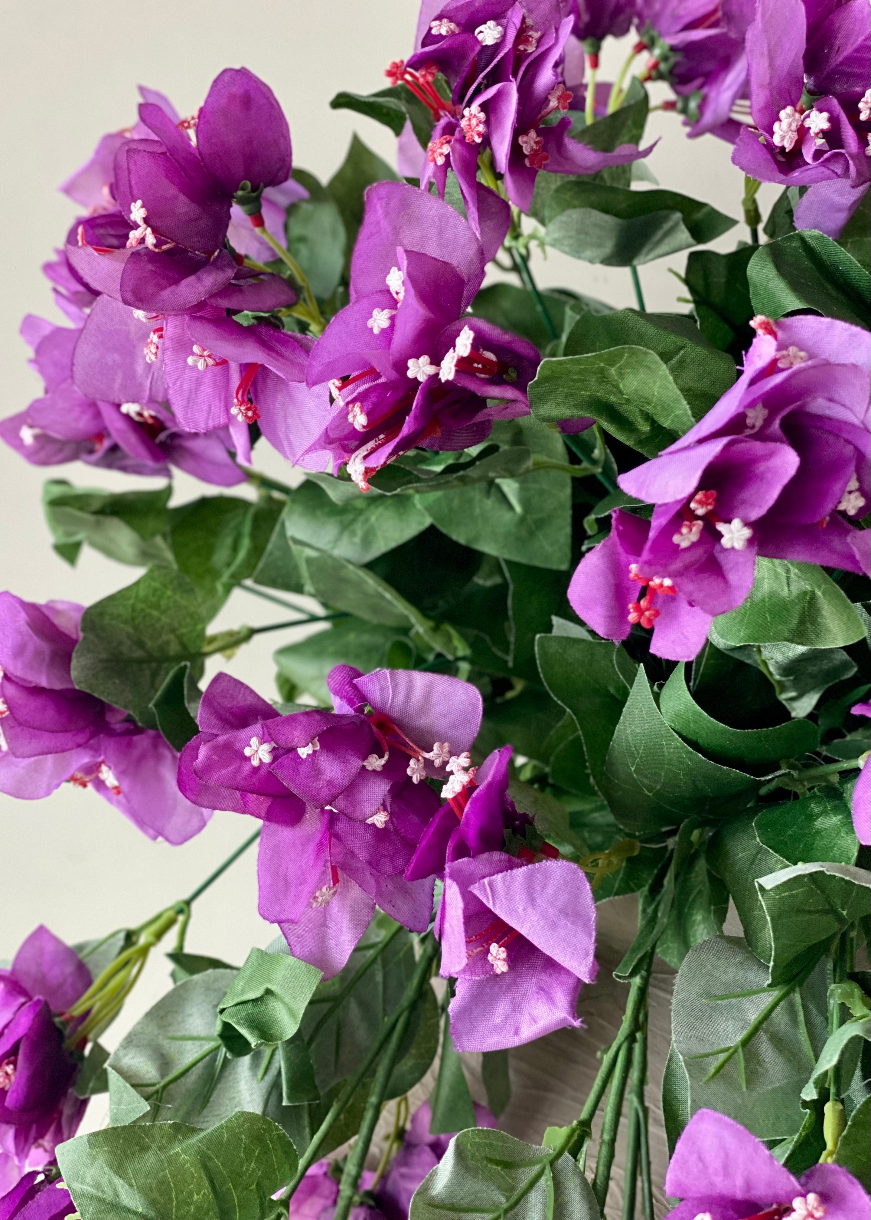 Artificial Purple Bougainvillea Vine Plant