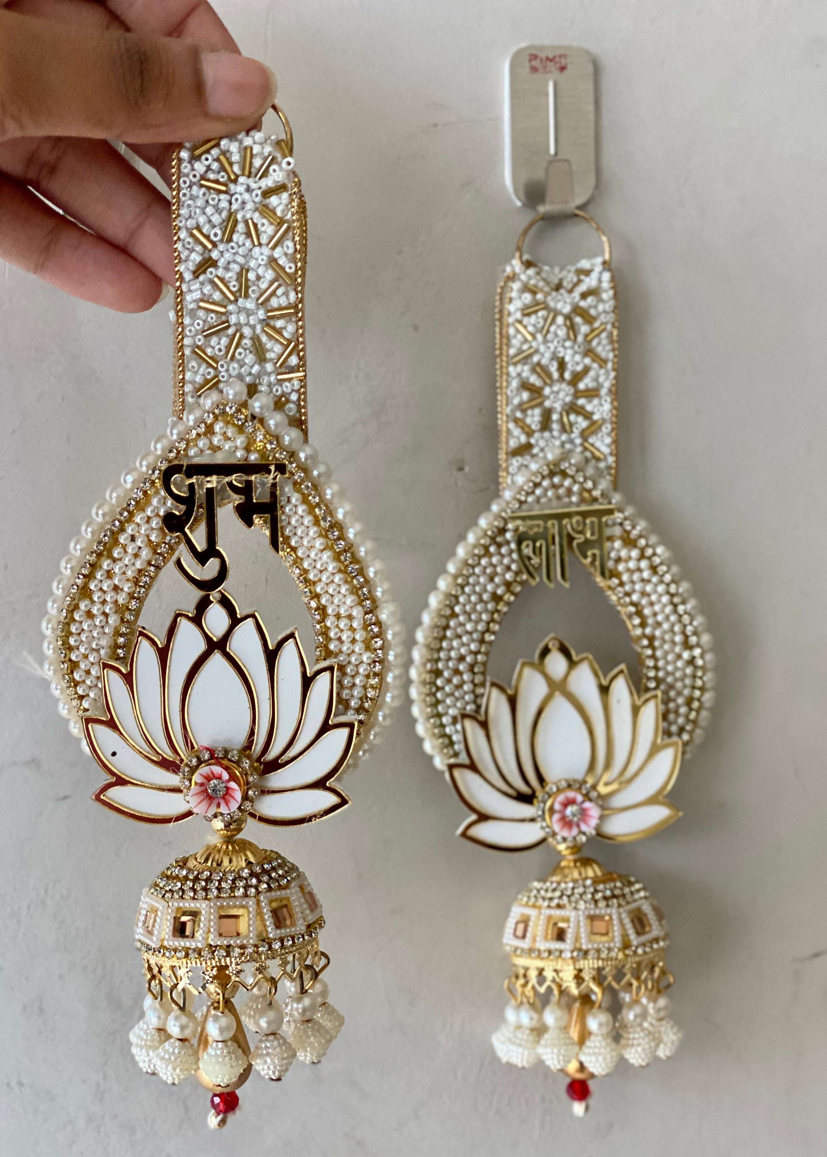 Festive Lotus Shubh Labh Latkan