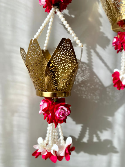 Festive Soraya Bloom Latkan - Set of 2