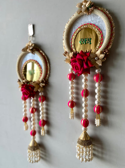 Festive Vibrant Floral Latkan 